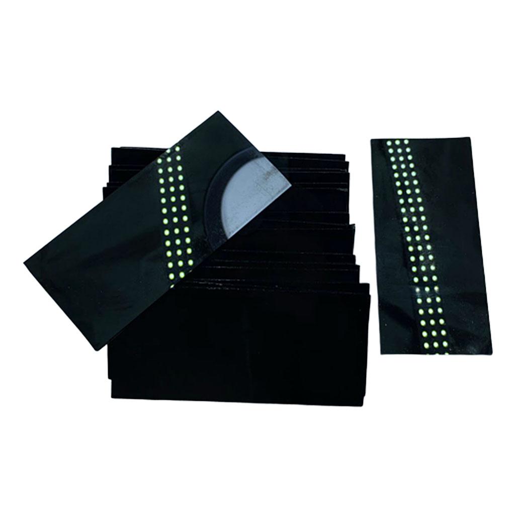 Hilabee 20 Cái/bộ Hàn Ống Kính Dành Cho Mũ Bảo Hiểm Hàn Hood Màu Đen Hàn Ống Kính