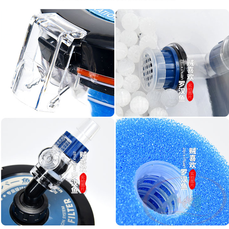 Lọc phụ Marine Front Filter Pro 200A, 200B, 240A, 240B phi 12, 16, 20 mm pre filter bể cá tép thủy sinh