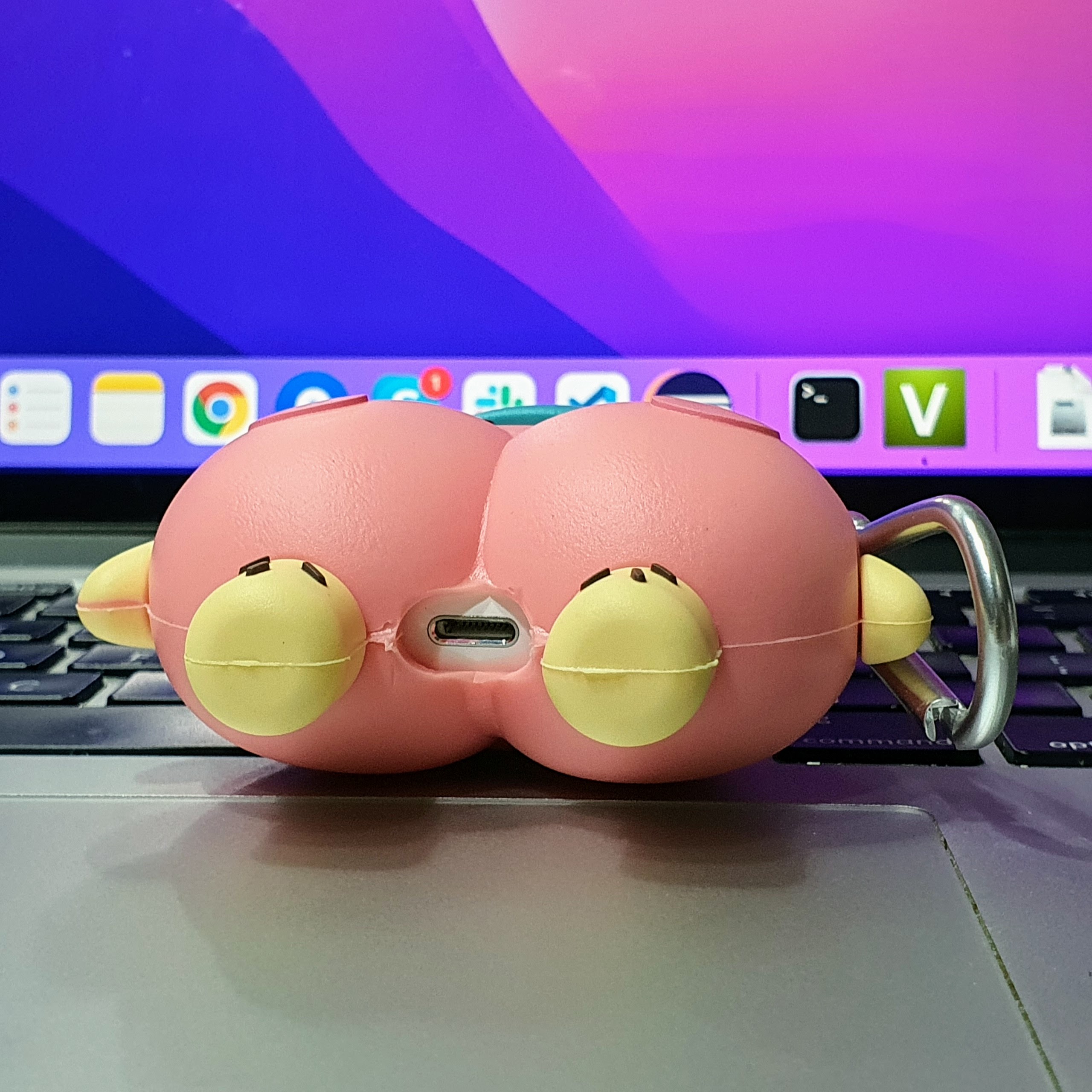 Case Ốp Dành Cho Airpods 1/2 - Mông Đội Nón