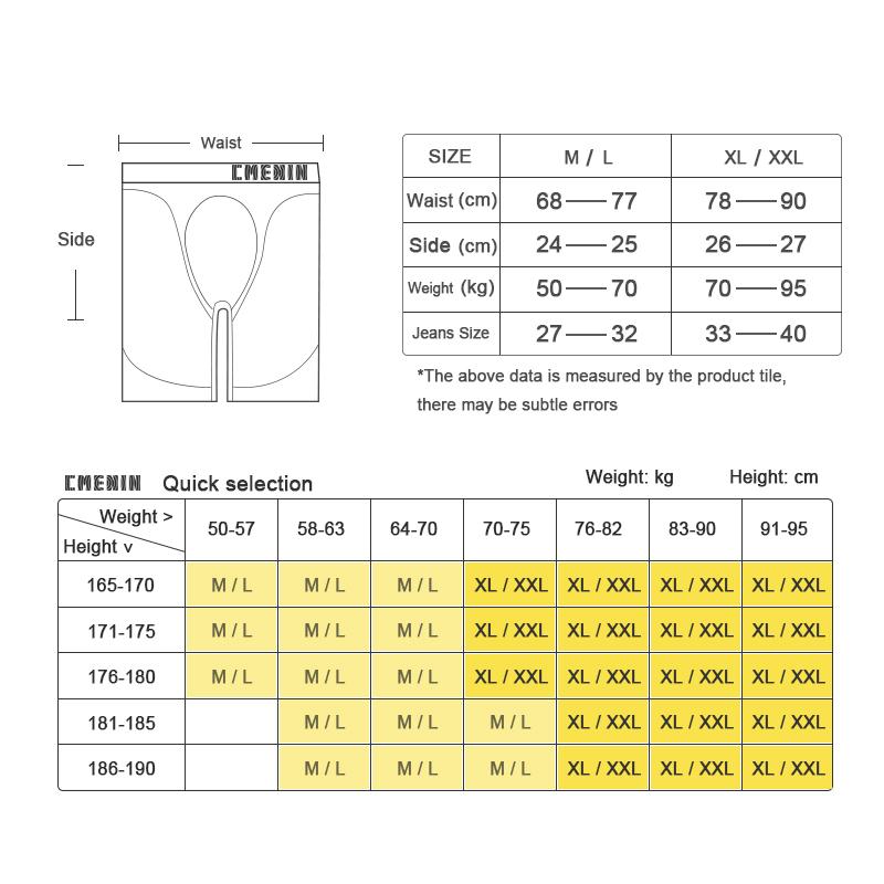 3 Thời Trang Ngủ Nhiệt Quần Lót Nam Boxer Homme Sọc Thoải Mái Áo Lót Nam Boxer Võ Sĩ Dài Quần Lót Boxer