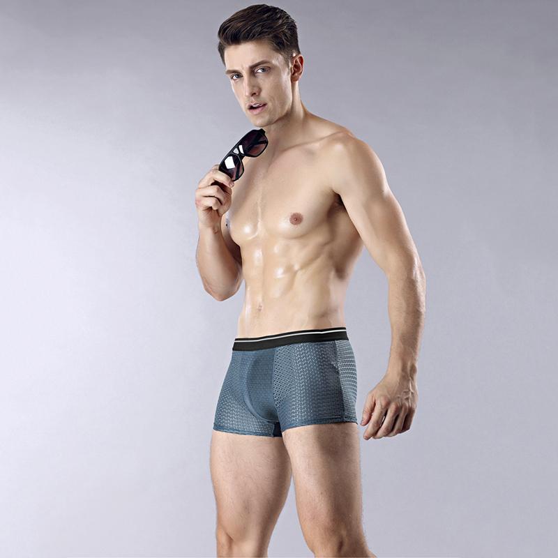 4 Cái/lốc Băng Mới Lưới Thoải Mái Nam Sexy Quần Lót Người Bộ Quần Short Võ Sĩ Quần Lót Quần Lót Nam