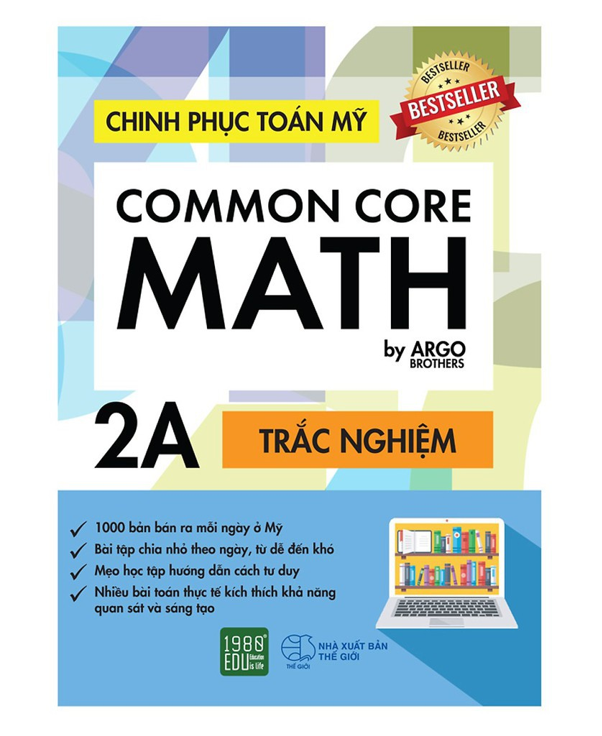 Sách - Common Core Math - Chinh phục toán Mỹ 2A (1980)