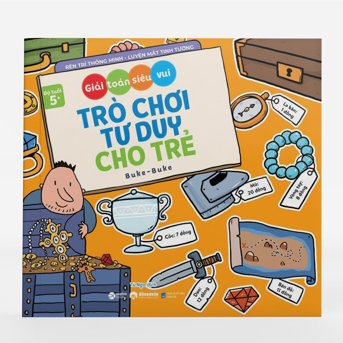 Sách - Bộ Trò Chơi Tư Duy Cho Trẻ (5 Cuốn)