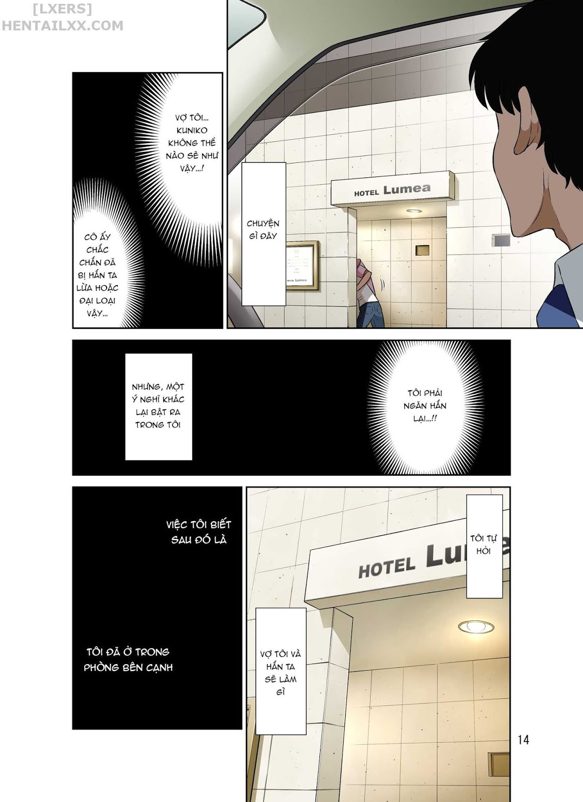 tôi đi công tác, còn vợ tôi thì ntr chapter 0 14