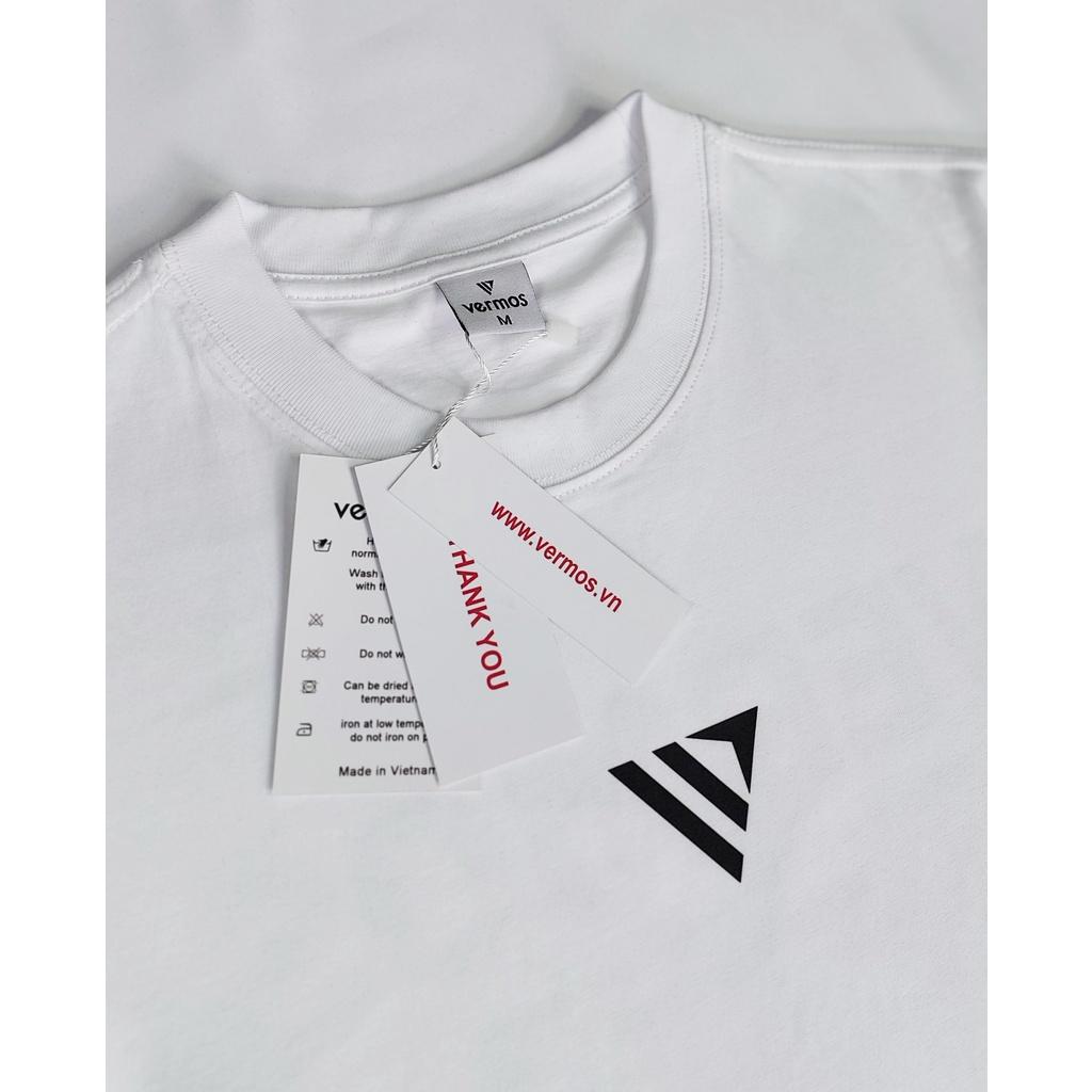 Áo Thun Vermos Icon Logo Brand Name Tee White