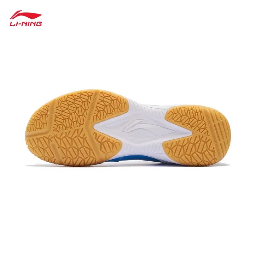 Giày cầu lông thể thao Lining chính hãng AYTS024-3 mẫu mới dành cho nam màu đen chuối-tặng tất thể thao bendu