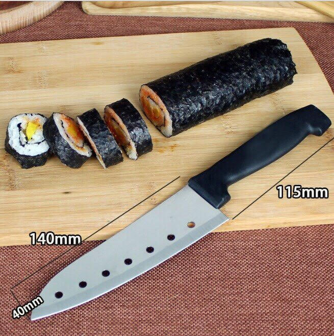 Dao cắt sushi bảy lỗ - Mỏng, nhẹ và sắc bén