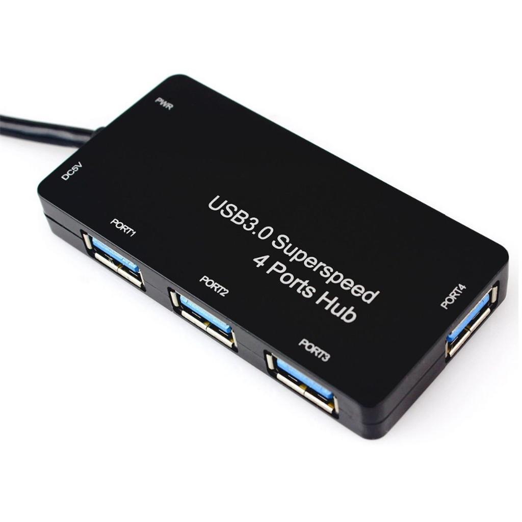 High Quality USB 3.0 Hub   Port USB Splitter Adapter for PC Computer