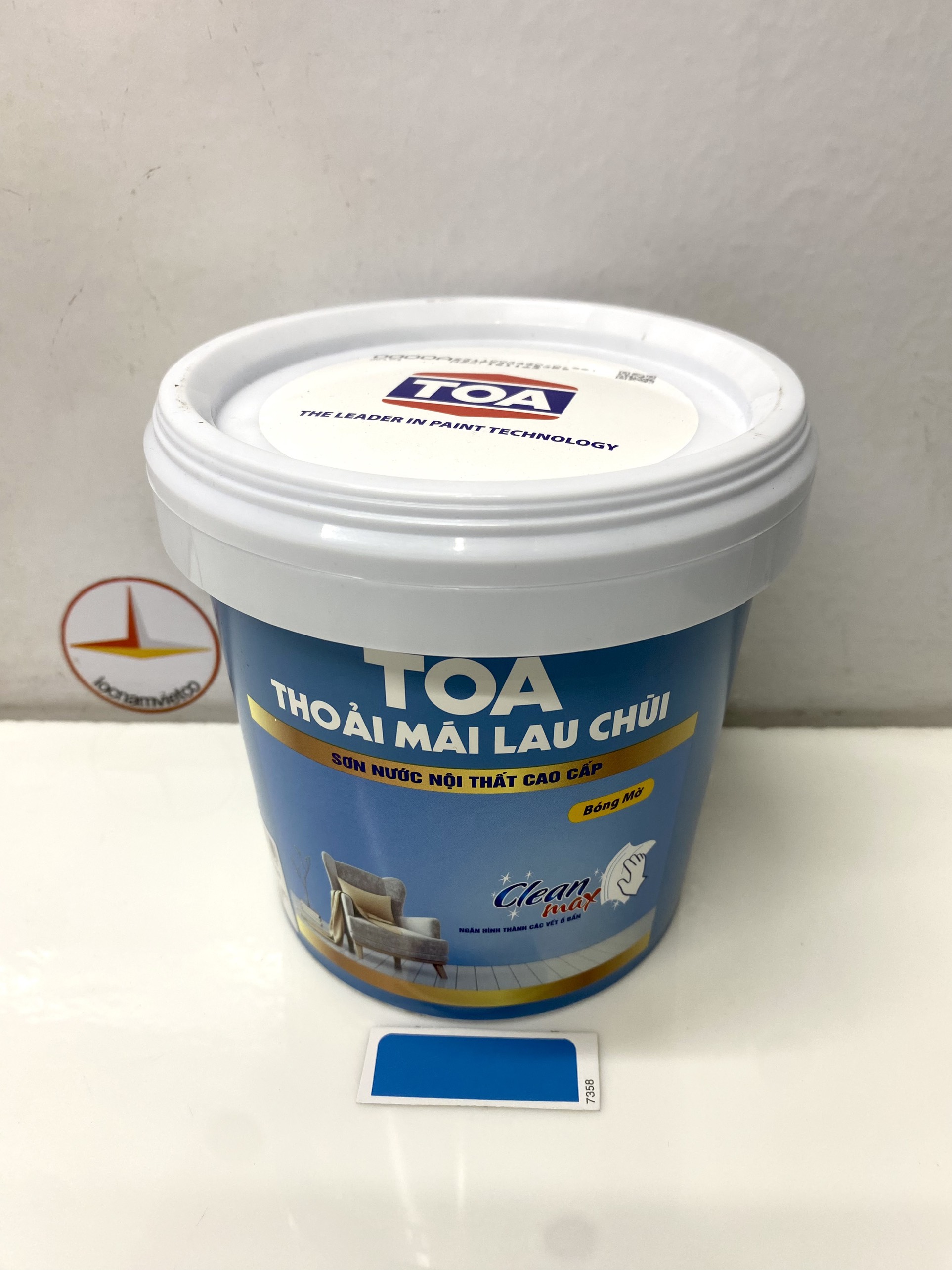 Sơn phào chỉ cho trần nhà Toa thoải mái lau chùi màu C- 7358_1L