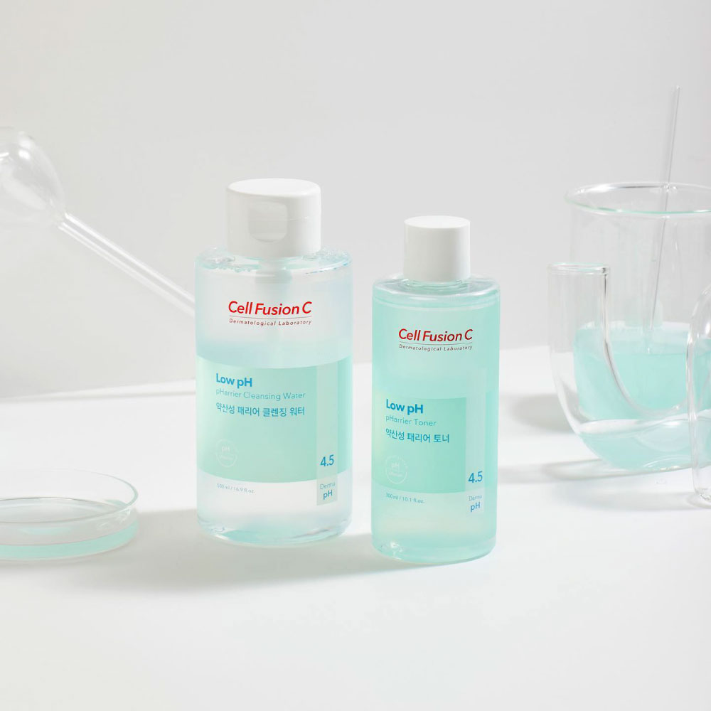 Nước Rửa Mặt Cấp Ẩm Cân Bằng Ph Da Cell Fusion C Low Ph Pharrier Cleansing Water