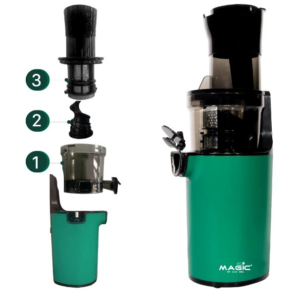 Máy ép trái cây tốc độ chậm Magic Eco AC-137 - Hàng chính hãng