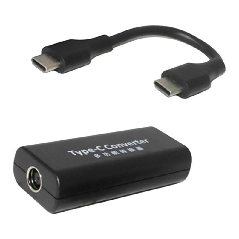 USB Type c Adapter Charger Converter DC Power  Connector for Laptop