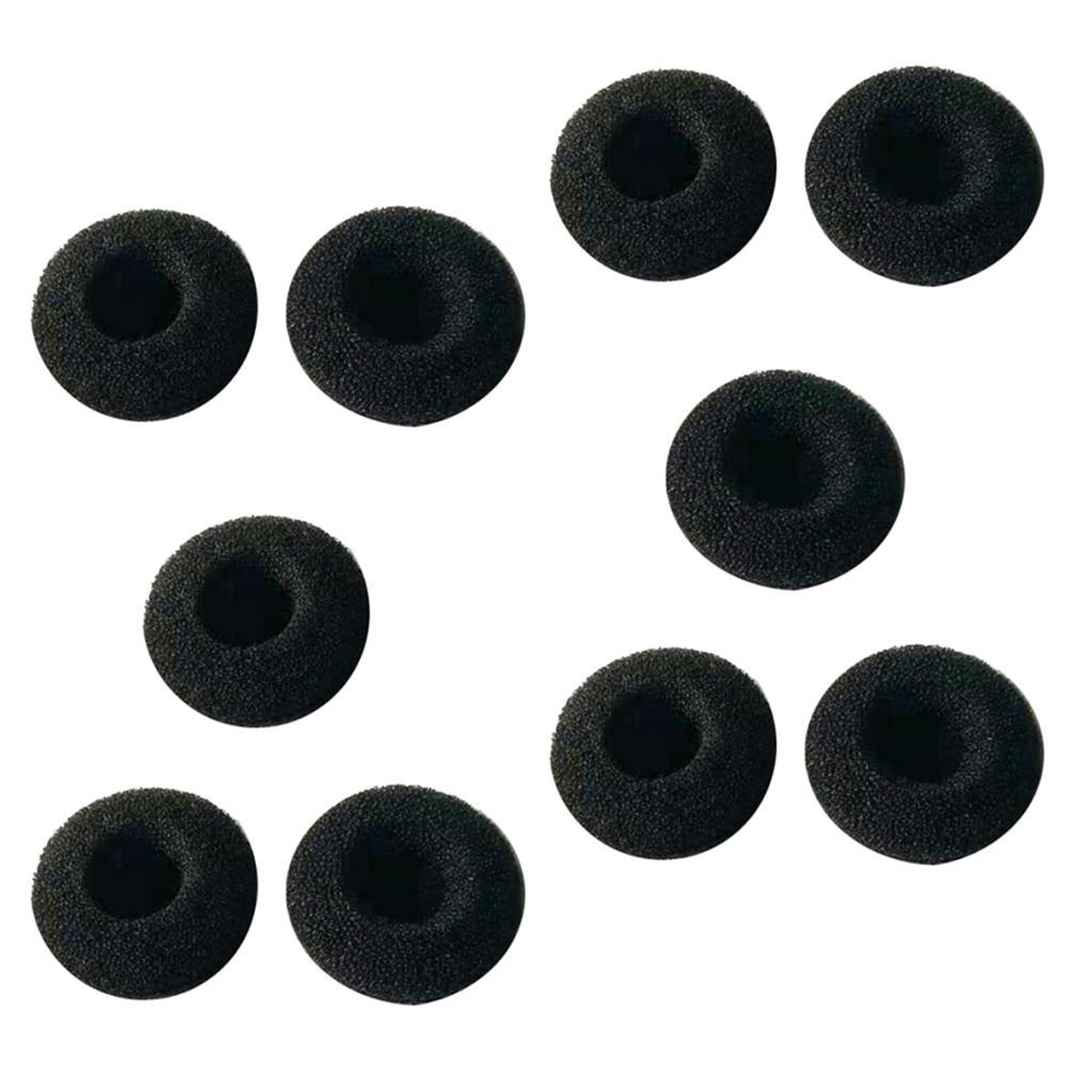 10 Pcs Earpiece Comfortable Foam for