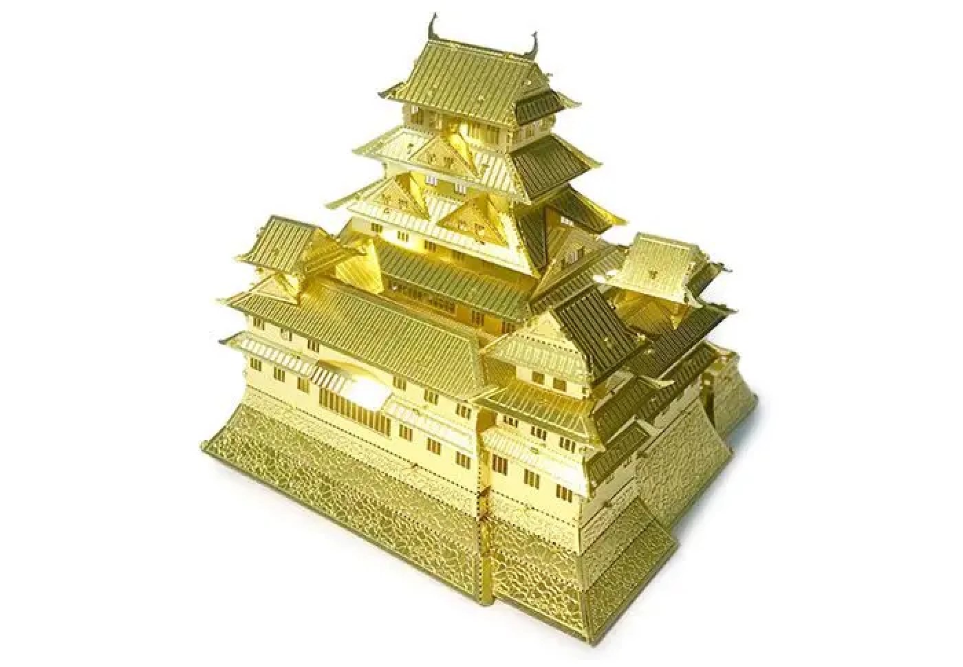 Mô Hình Kim Loại 3D Tự Lắp: Lâu Đài Himeji - Mô Hình Giải Trí - Xả Stress, Mô Hình Sưu Tầm, Mô Hình Trang Trí, Quà Tặng Mô Hình