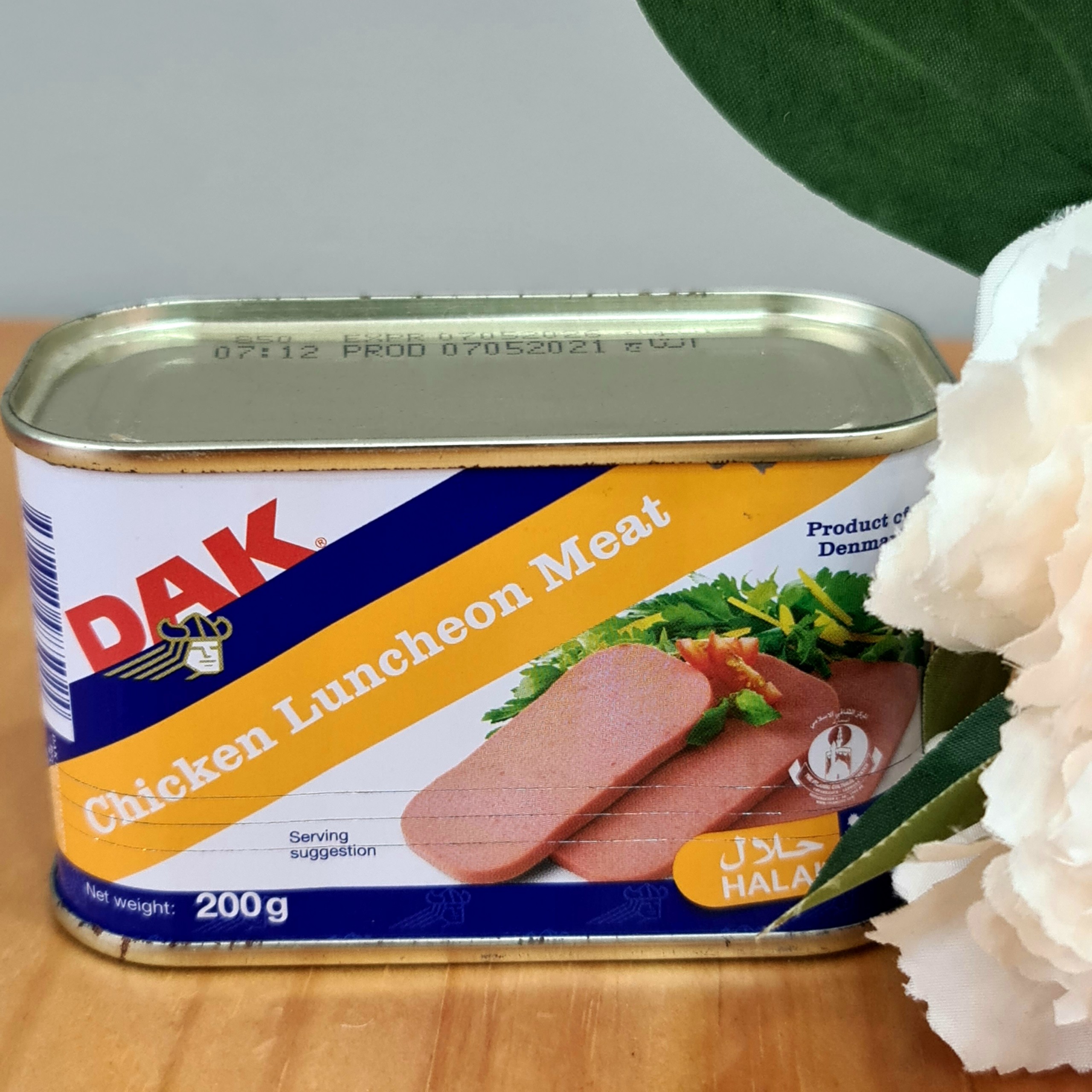 Pate thịt gà Luncheon Meat 200g - Dak 