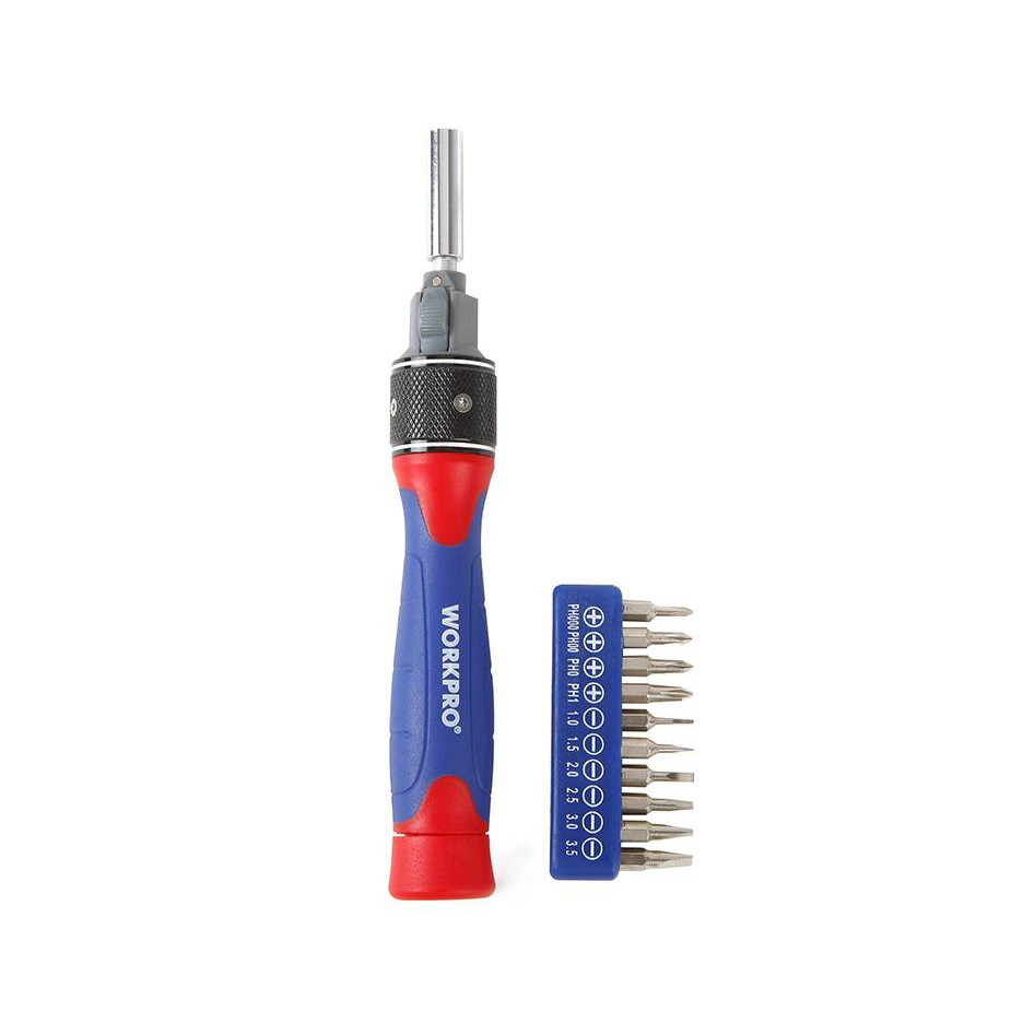 Bộ tua vít 12 chi tiết Workpro W021178