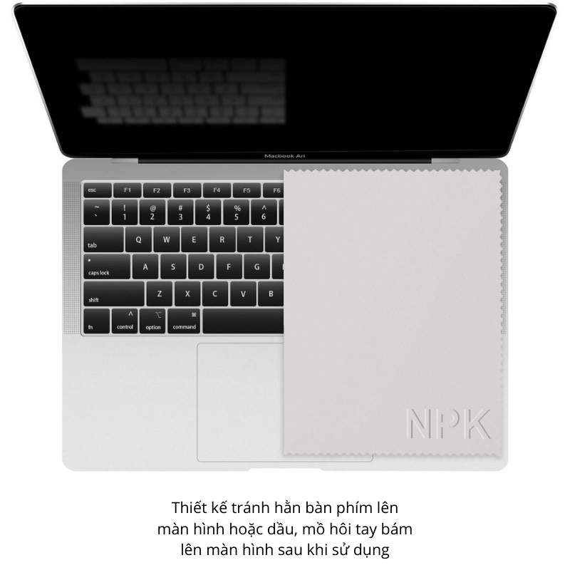 Miếng Vải Lót Phím Microfiber dành cho Macbook chống bụi bẩn bàn phím, vệ sinh màn hình Macbook - Hàng Nhập Khẩu