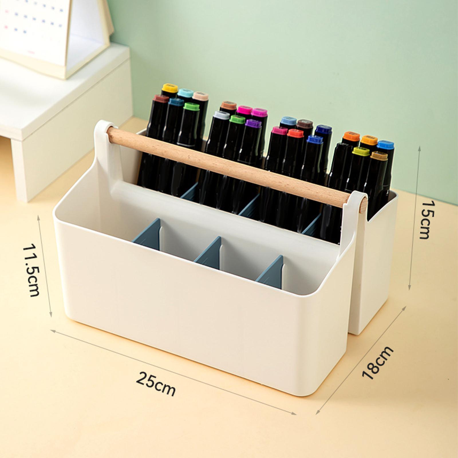 Stationery Storage Box  Storage Box for Desktop School Bathroom Supplies