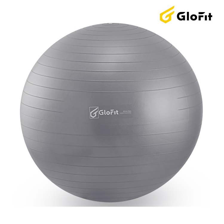 Bóng Tập Yoga - Bóng Tập Thể Hình Glofit GFY001 - Hàng Cao Cấp Chính Hãng (Tặng Kèm Bơm Và Khóa Van Dự Phòng) | Yoga Ball - Gym Ball