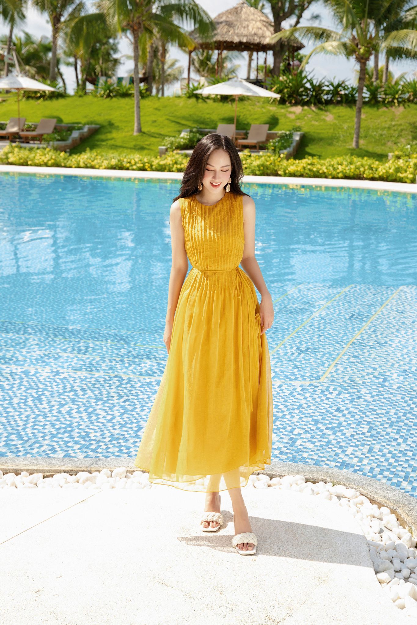 OLV - Đầm Canary Loose Dress