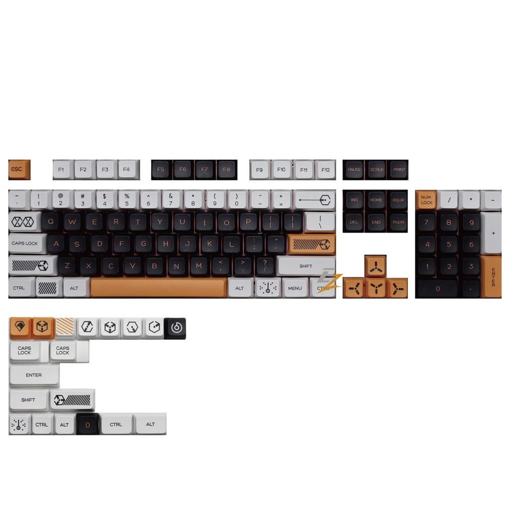 Keycap Cho Bàn Phím Cơ Virtual War Thick PBT XDA Profile 123 Phím