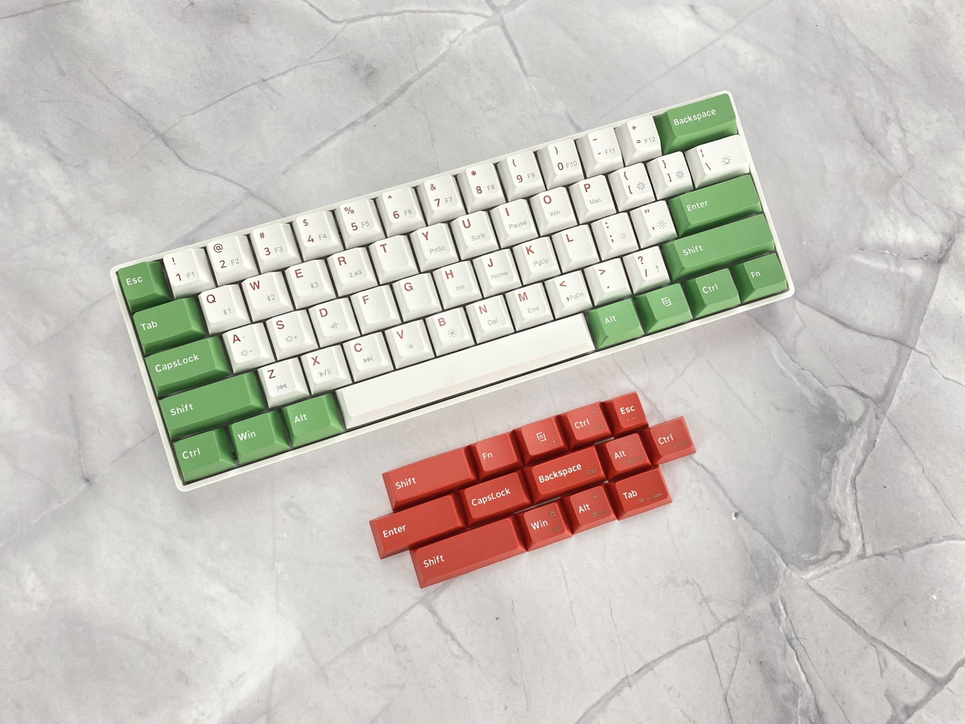 Bàn phím cơ không dây Dual Mode Newmen GM610Dy MX Hotswap Keycap PBT - Hàng Chính Hãng