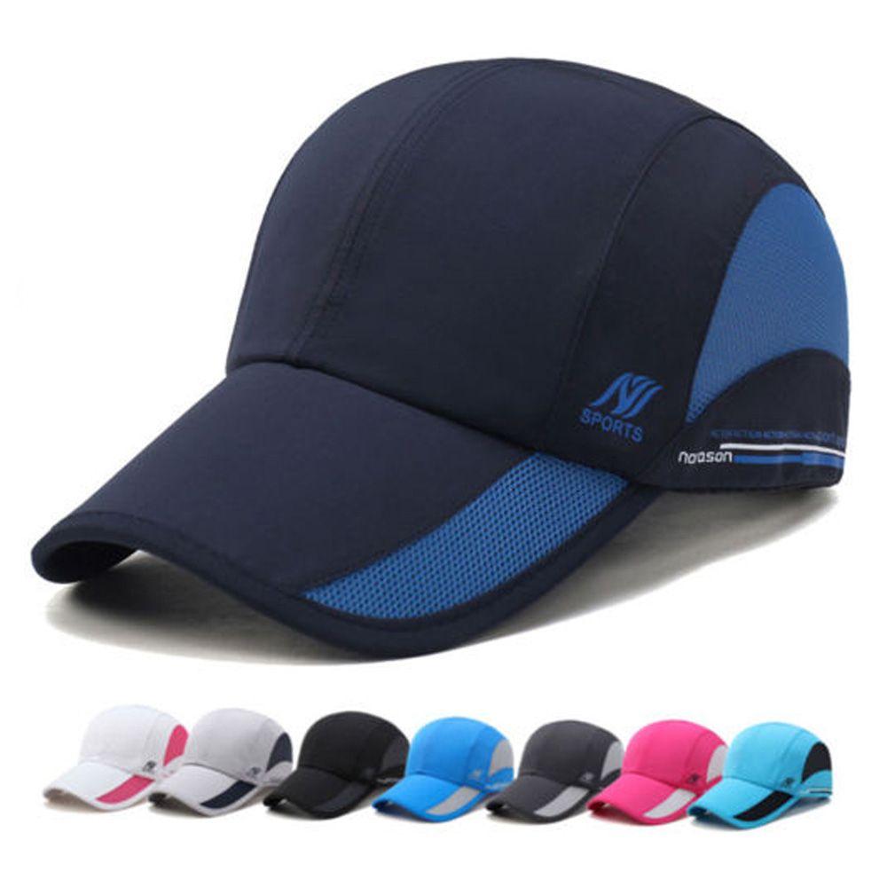 ☆YOLA☆ Women's Fashion Breathable Hat Running Mesh Sport Baseball Cap Waterproof Men Outdoor Quick-drying Sun Visor/Multicolor