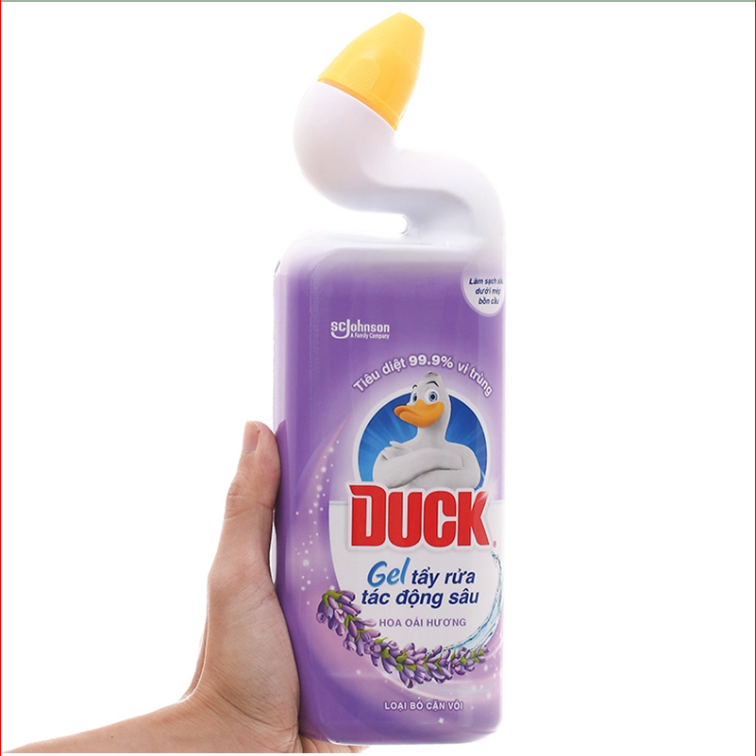 Gel Tẩy Rửa Bồn Cầu  DUCK  Hương Oải Hương 900ml