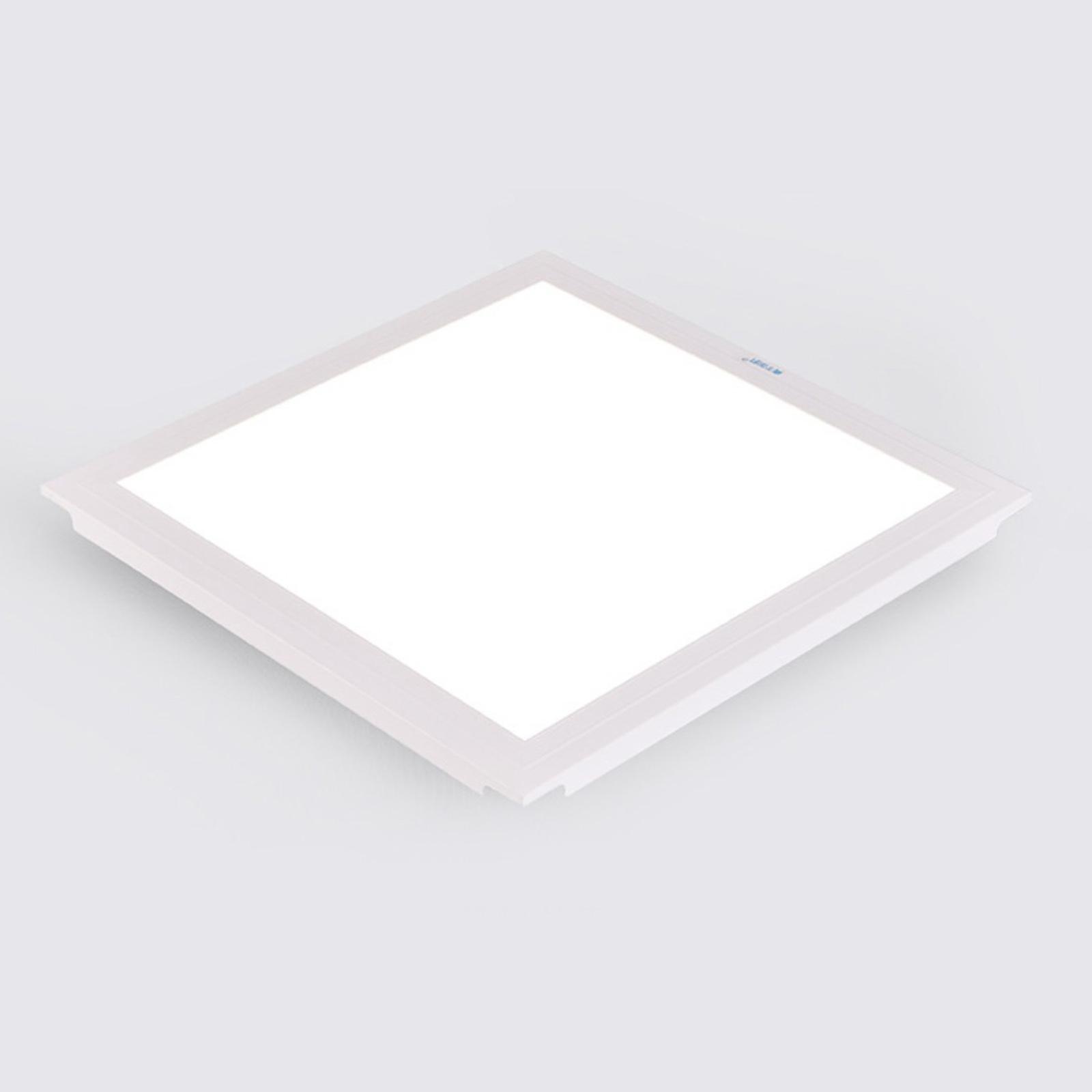 LED Flat Panel Light, 6500K Recessed Edge-Lit Drop Ceiling Troffer Light Fixture, 1500LM Cold White Color Surface Mount Ceiling Light