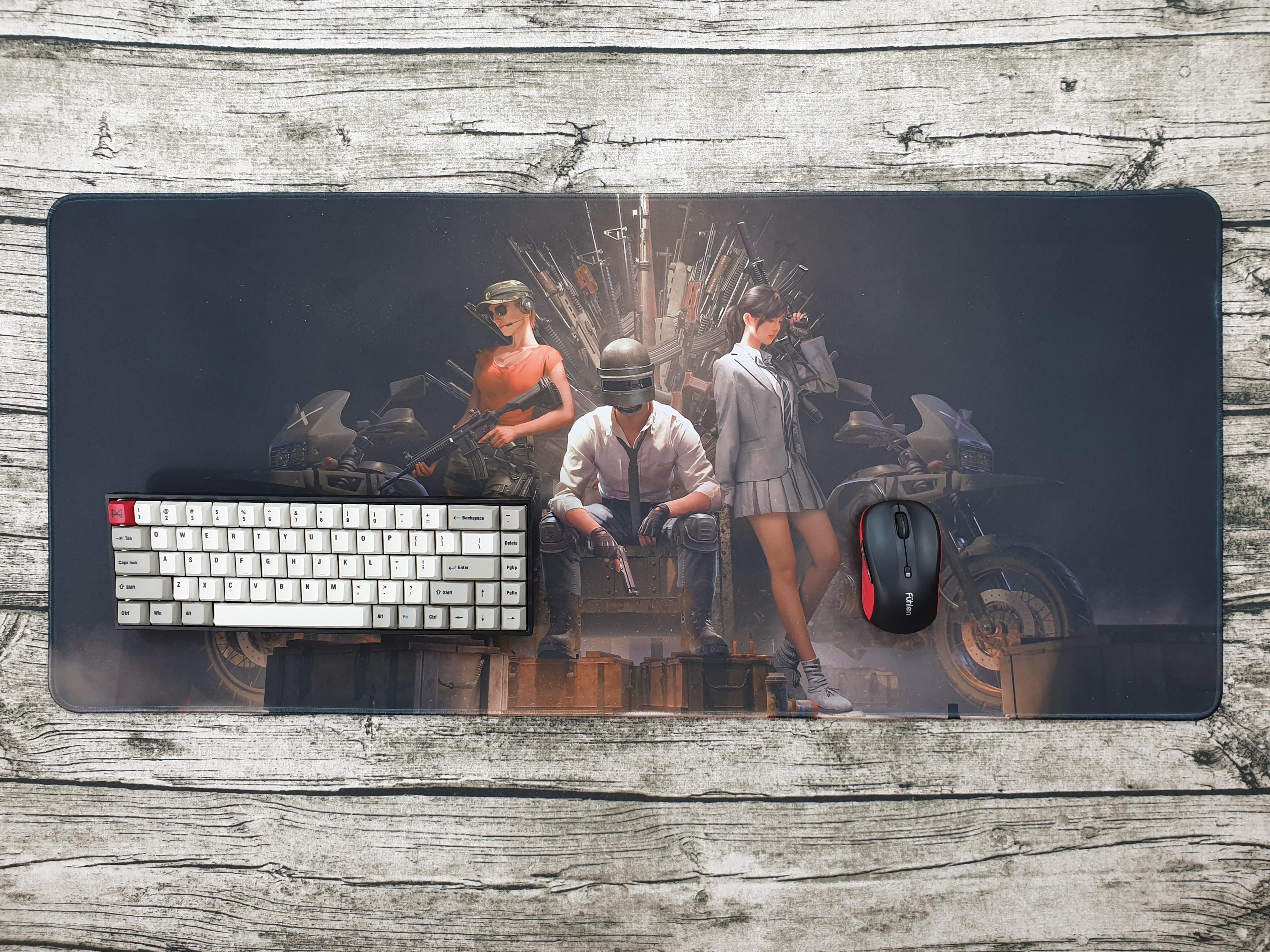 Lót chuột - Bàn di chuột siêu to PUBG 90x40cm cực cool ngầu - Mousepad bigsize PLAYERUNKNOWN'S BATTLEGROUNDS