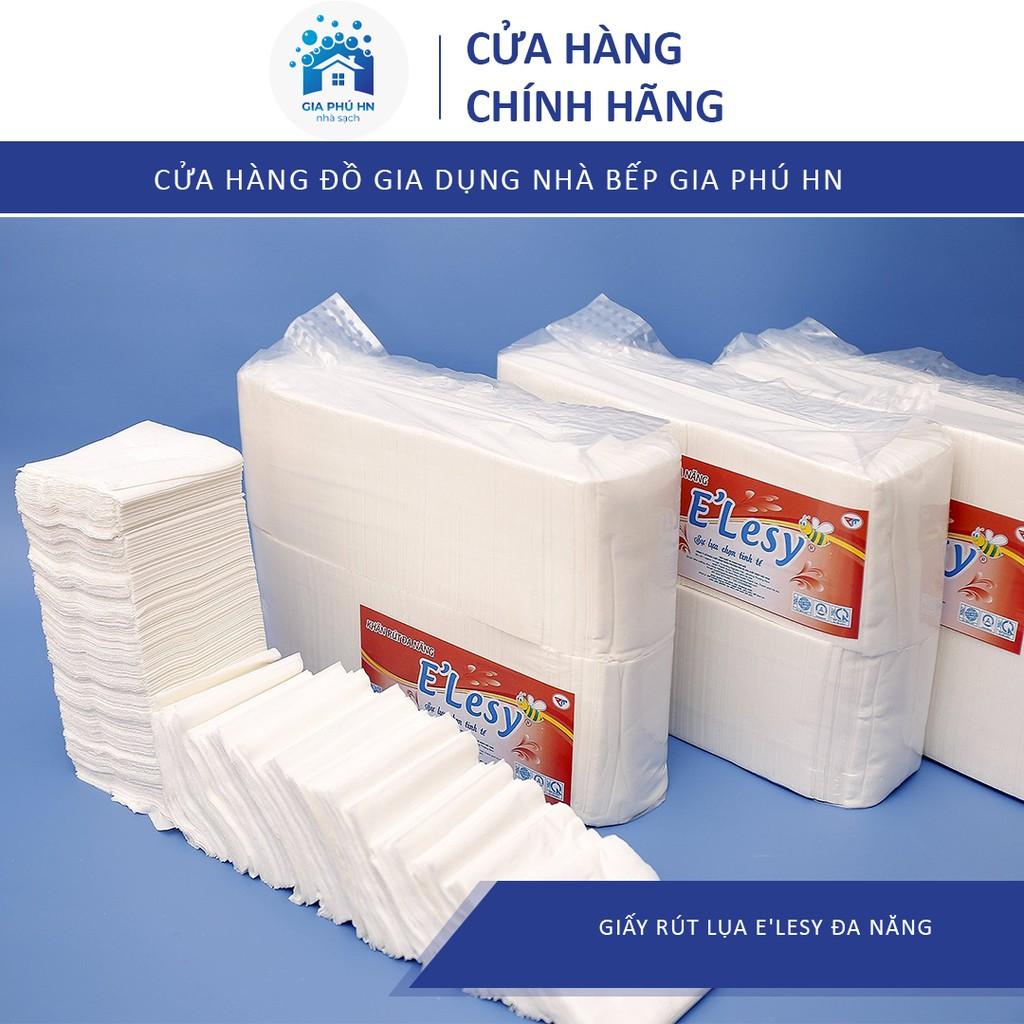 BỊCH GIẤY RÚT LỤA E'LESY Đa Năng 1KG GIẤY LỤA E'LESY KHỔ 10X18CM Siêu Dai, Mềm Mại, An Toàn Cho Sứ