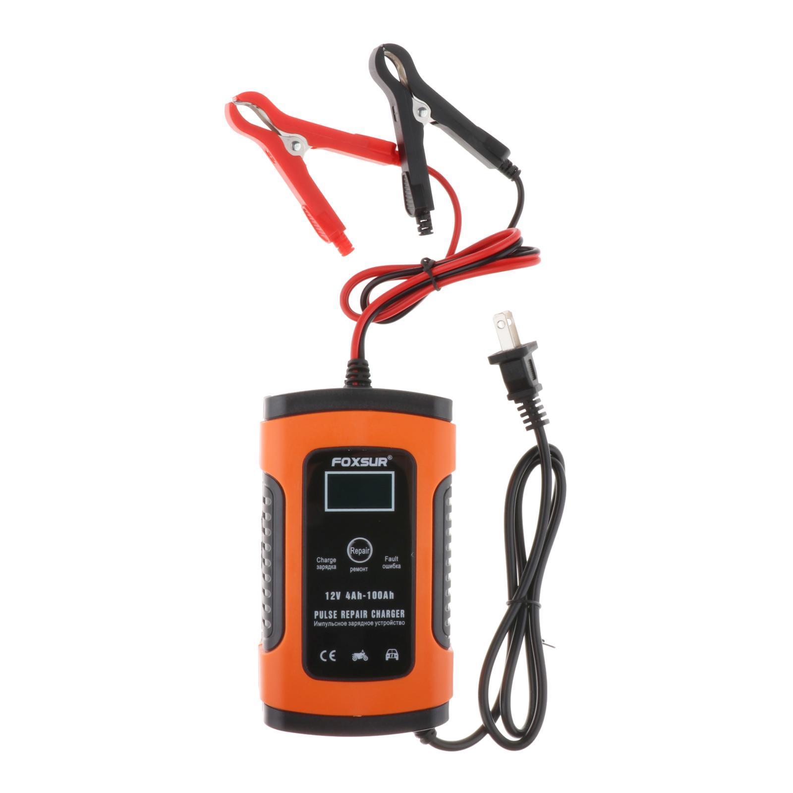 Full Automatic Car Battery 12V 5A DC Amp Power Charging Pulse Repair Charger