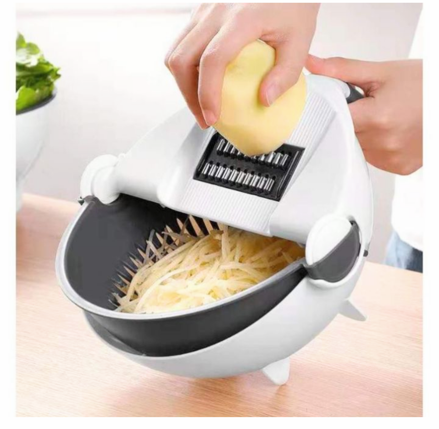 BỘ CHẬU DỤNG CỤ NẠO BÀO GỌT SẮT RAU CỦ QUẢ ĐA NĂNG TIỆN DỤNG MẪU MỚI HÀNG CAO CẤP