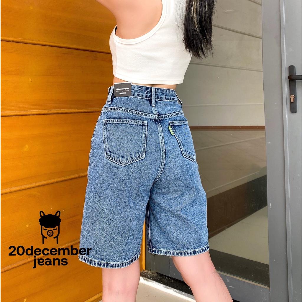 Quần Biker Jeans chỉ trắng 20decemberjeans mã 1119