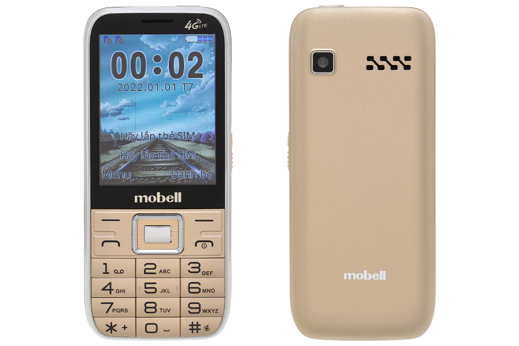 Điện thoại Mobell M539 4G - Màn hình lớn 2.8 inch - Hàng chính hãng