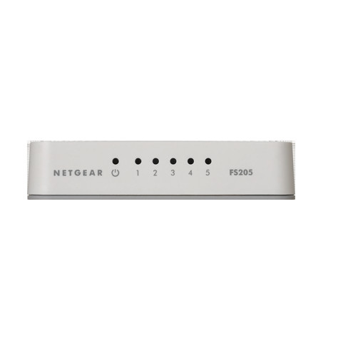 Bộ chia mạng 5 Cổng Switch Netgear FS205 Fast Ethernet Unmanged 10/100Mbps - Hàng Chính Hãng