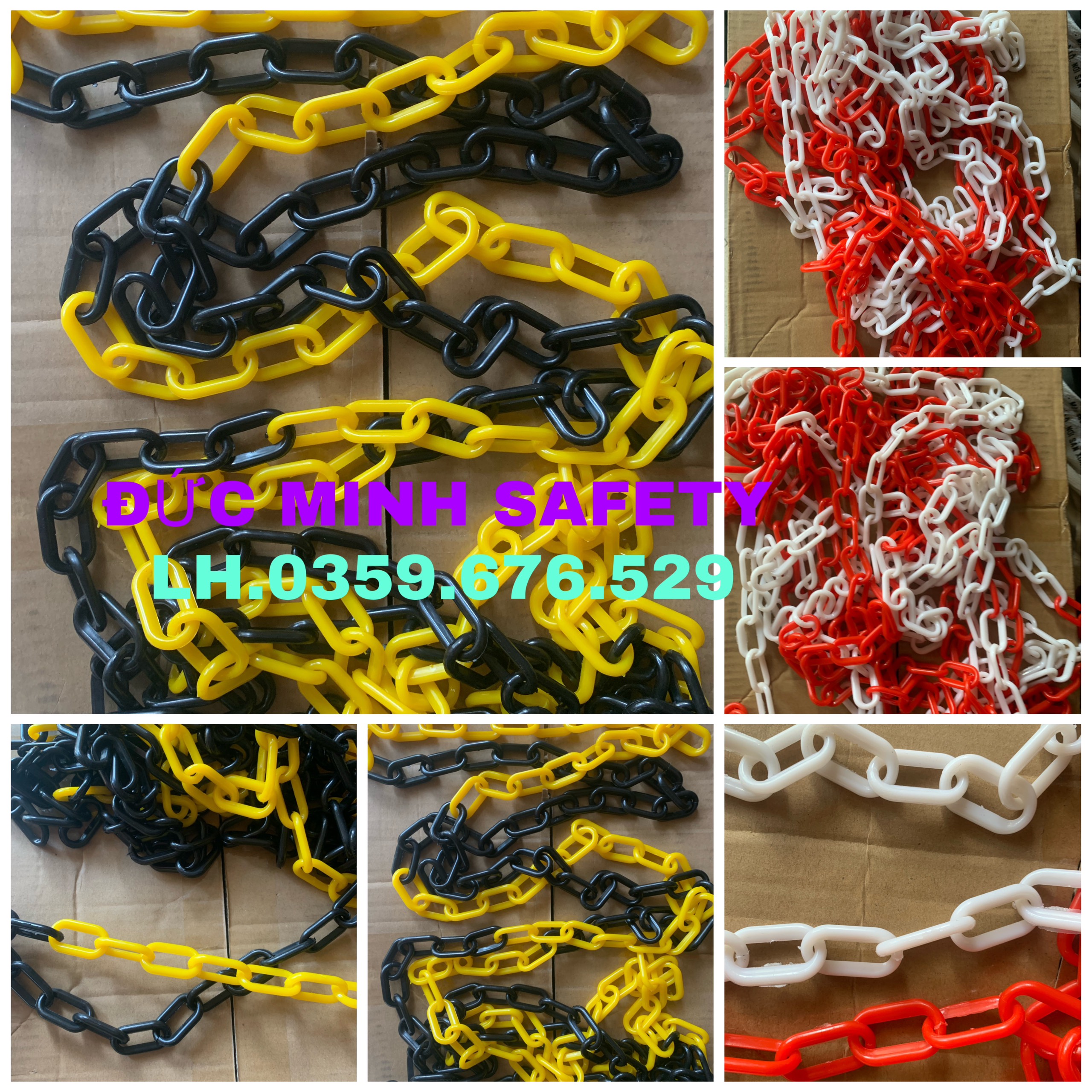 Dây xích nhựa phi 6 dài 25m