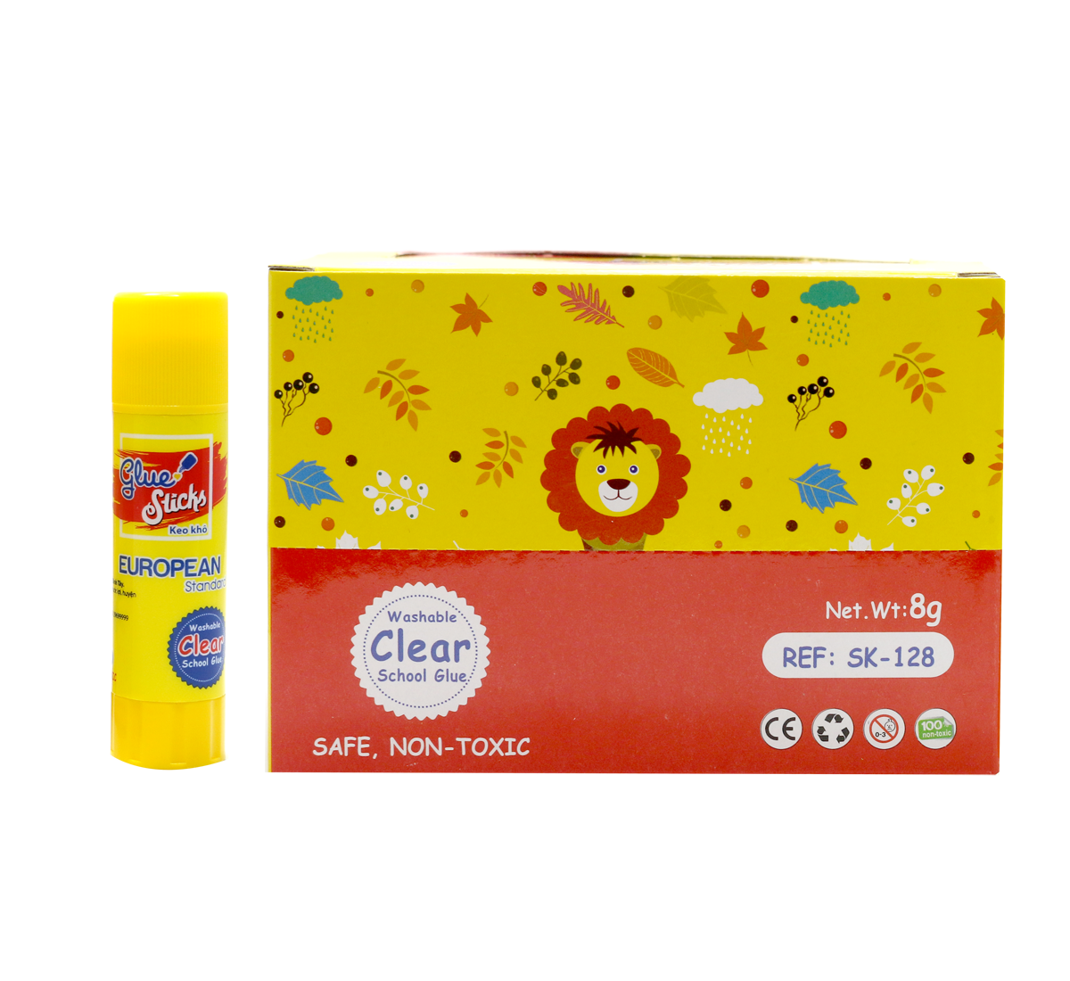 Lốc 24 Chai Hồ Dán (Keo Khô)  8gr SMARTKIDS