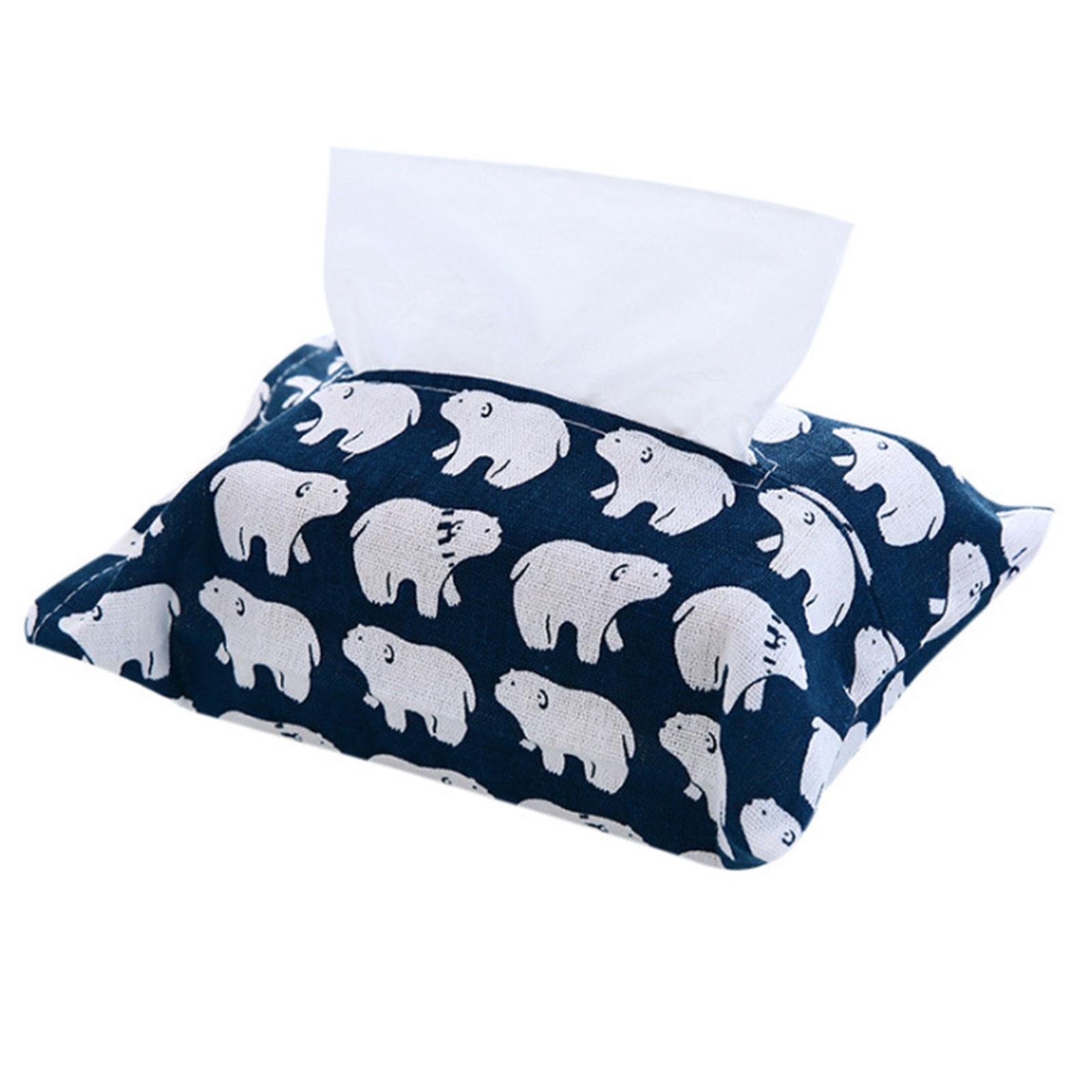 Hộp đựng khăn giấy sáng tạo dễ thương giặt lại được