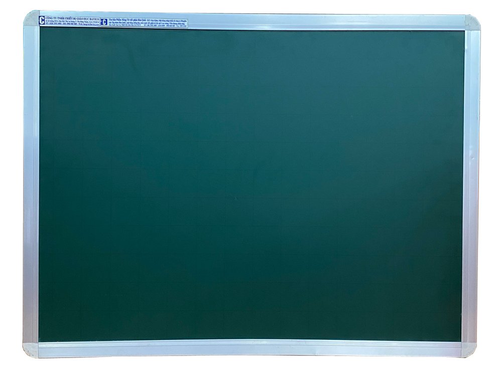 Bảng từ viết phấn Bavico BPT05 xanh-1,0x1,2m