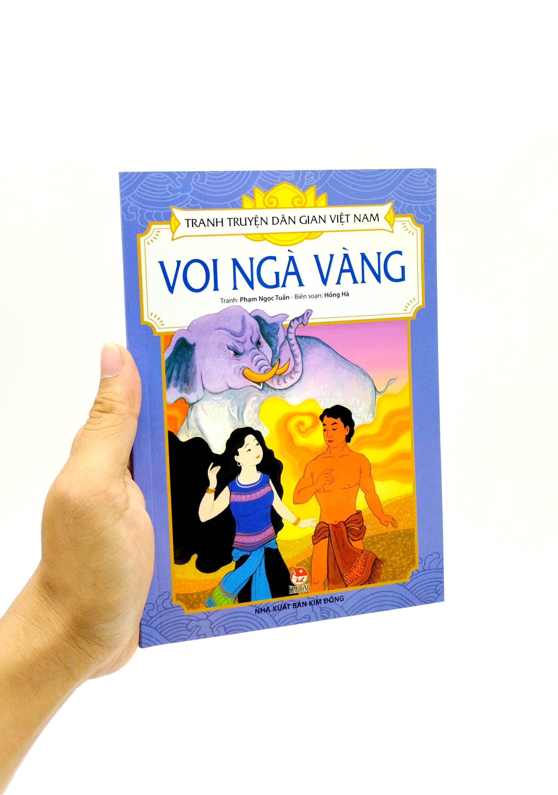 Tranh Truyện Dân Gian Việt Nam: Voi Ngà Vàng (Tái Bản 2023)