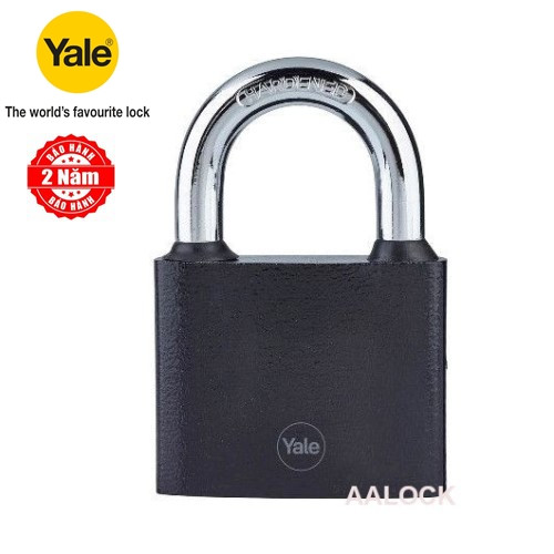 Ổ khoá chống trộm, chống cắt Yale Y111B/60/132/1 màu đen, size 60. Loại ổ khóa bấm rất tốt cho cửa nhà