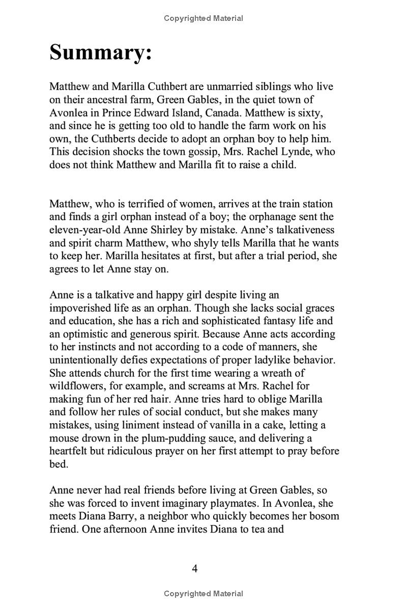 Sách ngoại văn: Anne Of Green Gables - Illustrated Edition