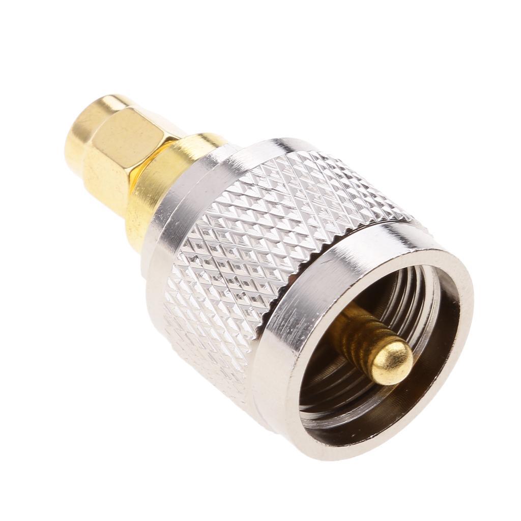 PL-259 Male Plug  Male RF Radio Coax Adapter Converter Connector