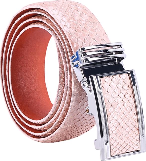 Thắt Lưng Nam Da Trăn Bản Lớn Huy Hoàng HT4365 - Hồng Phấn