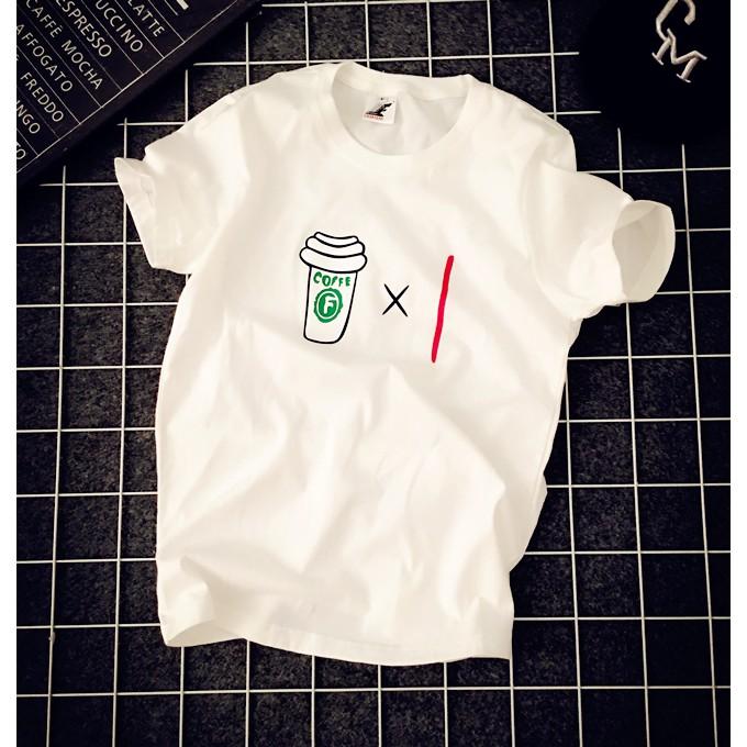 Áo Phông Nữ Họa Tiết Tách Cafe - I326