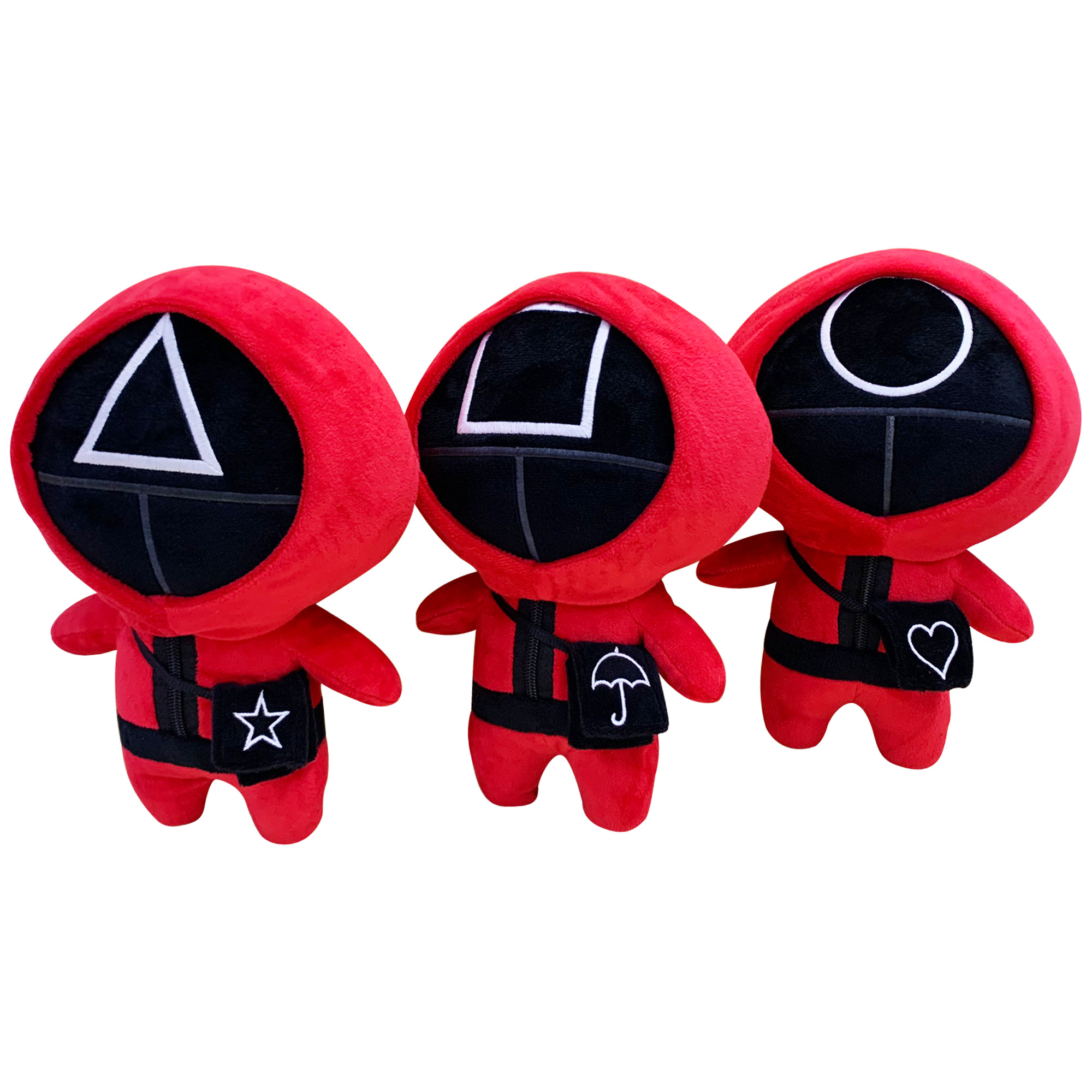 Thú bông Lính canh gác Squid Game size 35cm, hàng Việt Nam chất lượng cao
