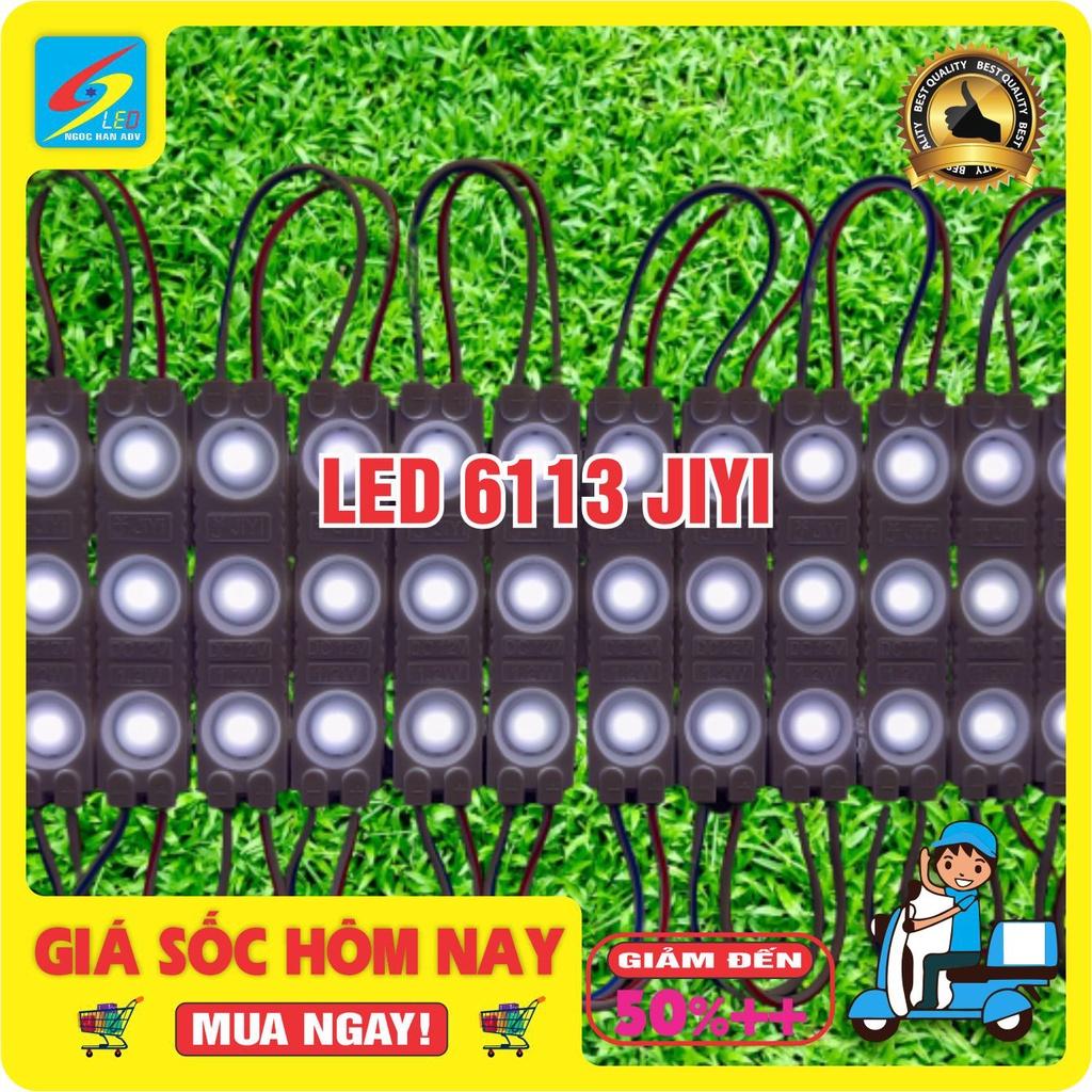 Led hắt 3 bóng mắt lồi 6113 hãng JIYI chống nước dây 20 thanh (60 bóng)