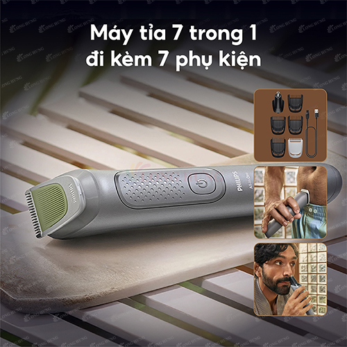Tông đơ đa năng Philips All-in-One Trimmer 3000 Series MG3911/15 - Hàng chính hãng