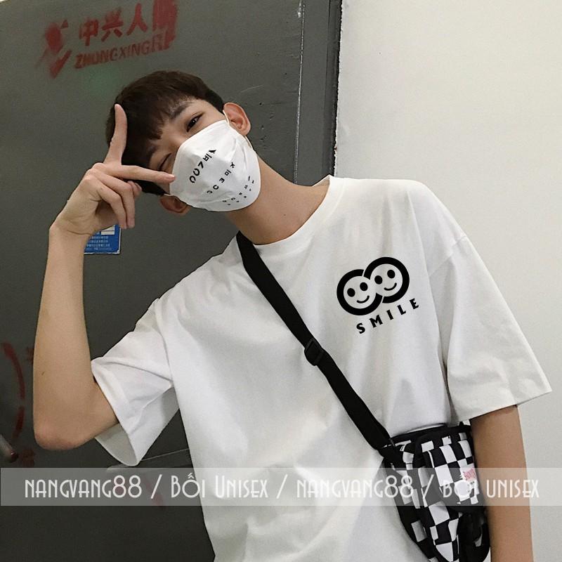 Áo Thun Unisex Tay Lỡ SMILE